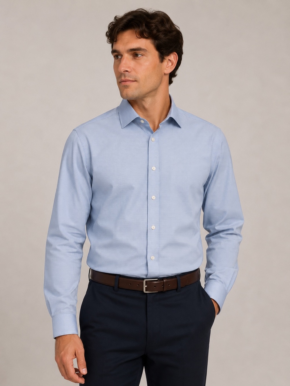 Charles Tyrwhitt Light Blue Dress Shirt 15.5